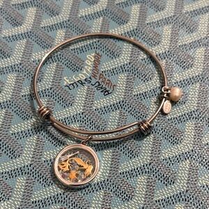 Goyard Silver and Gold Charm Bracelet